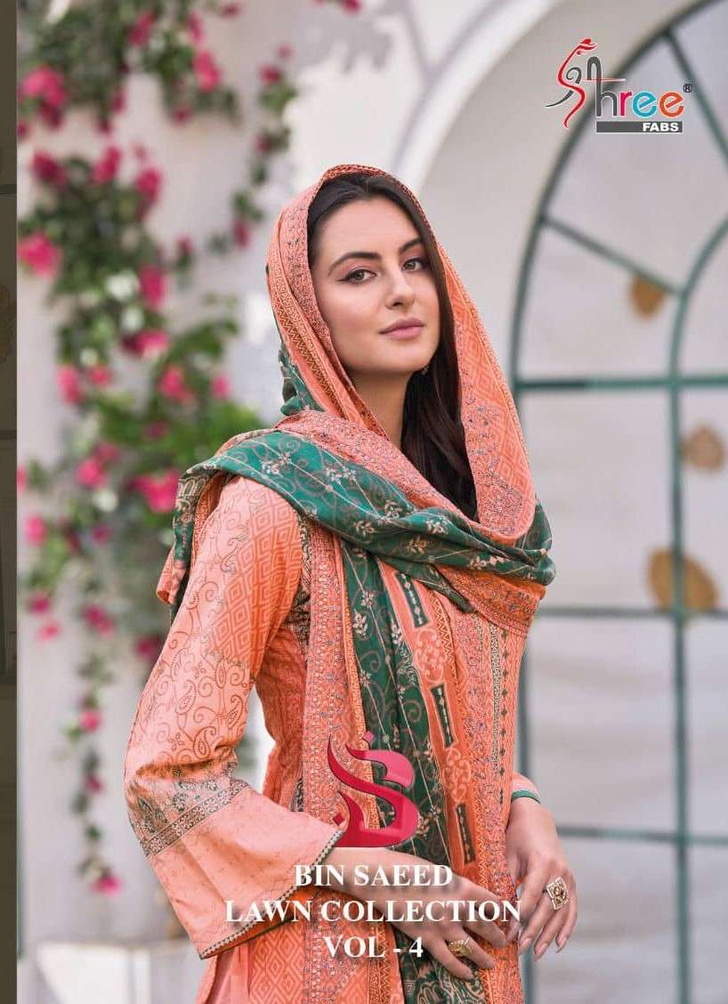 BIN SAEED LAWN COLLECTION VOL-04